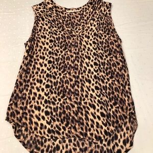 Stitch Fix 41 Hawthorn Leopard Sleeveless Tank